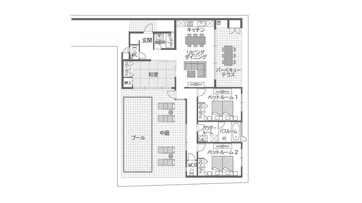 Ahman Suite Villa Sumuide Nago Exterior foto